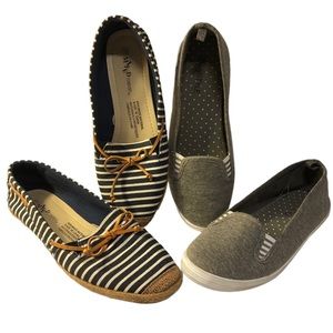 2 pairs of Size 10 Ladies Flats